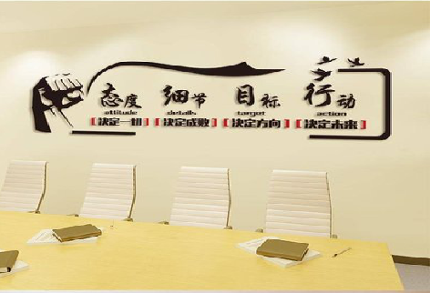 新乡企业文化墙主要展示什么？