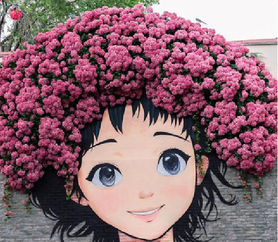 新乡墙体彩绘-网红墙打卡