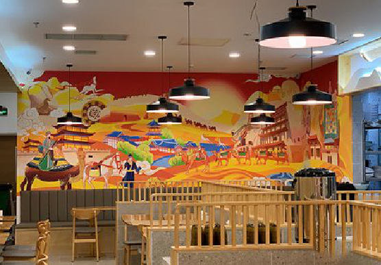 新乡商业空间彩绘介绍。